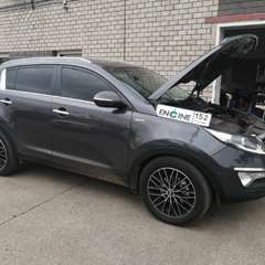 Kia Sportage  проходит водородную очистку двигателя