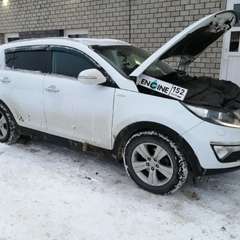 Kia Sportage  проходит водородную очистку двигателя