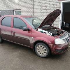Renault Logan проходит водородную очистку двигателя