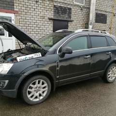 Chevrolet Captiva на водородной очистке двигателя в компании ВОДОРОДОФФ (ранее Водород+ НН) Chevrolet Captiva проходит водородную очистку двигателя