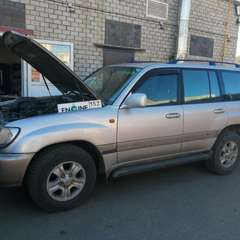 Toyota Land Cruiser 100 проходит водородную очистку двигателя