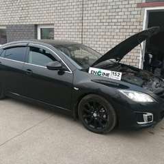 Mazda 6  проходит водородную очистку двигателя