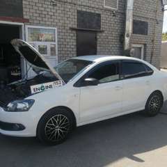 Volkswagen Polo проходит водородную очистку двигателя