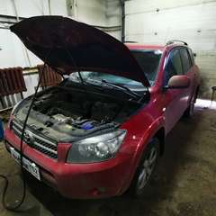 Toyota Rav4 проходит водородную очистку двигателя