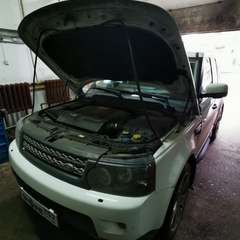 Range Rover Sport проходит водородную очистку двигателя