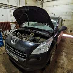 Peugeot 408 проходит водородную очистку двигателя