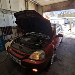 Kia Rio проходит водородную очистку двигателя