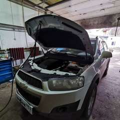 Chevrolet Captiva проходит водородную очистку двигателя