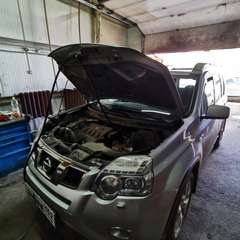 Nissan x-trail проходит водородную очистку двигателя