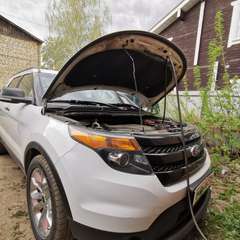 Ford Explorer проходит водородную очистку двигателя