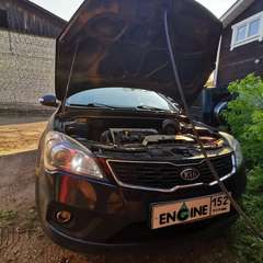 Kia Ceed проходит водородную очистку двигателя