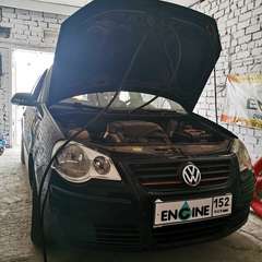 Volkswagen Polo проходит водородную очистку двигателя