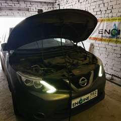 Nissan Qashqai проходит водородную очистку двигателя