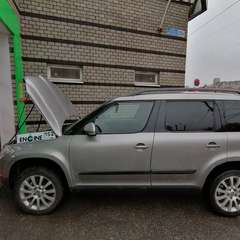 Шкода Ети проходит водородную очистку двигателя