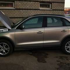AUDI Q3 2014 г.в проходит водородную очистку двигателя