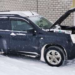 Ниссан Икс Трейл двигатель  2 проходит водородную очистку двигателя