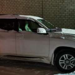 Тойота Ленд Крузер Прадо проходит водородную очистку двигателя