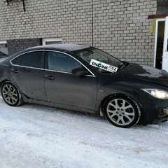 Мазда 6 проходит водородную очистку двигателя