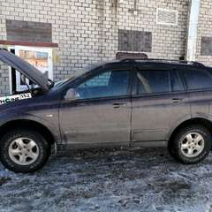 Ssang Yong Kyron проходит водородную очистку двигателя