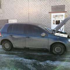 VW Golf проходит водородную очистку двигателя