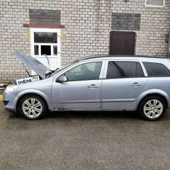 Opel Astra H проходит водородную очистку двигателя