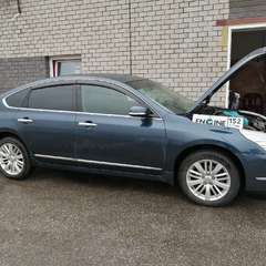 Nissan Teana проходит водородную очистку двигателя