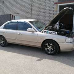 Kia Magentis проходит водородную очистку двигателя