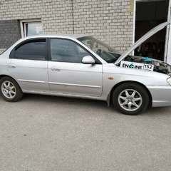 Kia Spectra проходит водородную очистку двигателя