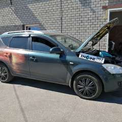 Kia Ceed проходит водородную очистку двигателя