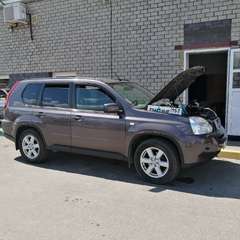 Nissan X-trail проходит водородную очистку двигателя