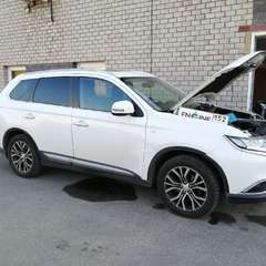 Mitsubishi Outlander проходит водородную очистку двигателя