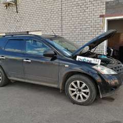 Nissan Murano проходит водородную очистку двигателя