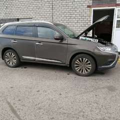 Mitsubishi Outlander проходит водородную очистку двигателя