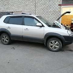 Hyundai Tucson проходит водородную очистку двигателя