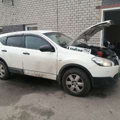 Nissan Qashgai проходит водородную очистку двигателя