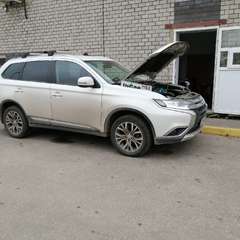 Mitsubishi Outlander проходит водородную очистку двигателя