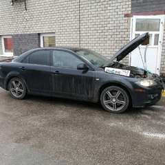 Mazda 6 проходит водородную очистку двигателя