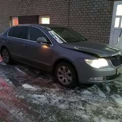 Skoda Superb проходит водородную очистку двигателя