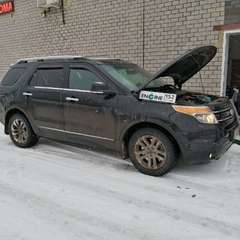 Ford Explorer проходит водородную очистку двигателя