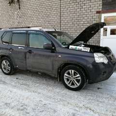 Nissan X-trail проходит водородную очистку двигателя