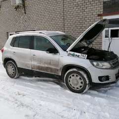 Volkswagen Tiguan проходит водородную очистку двигателя