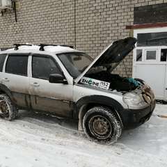 Chevrolet Niva проходит водородную очистку двигателя