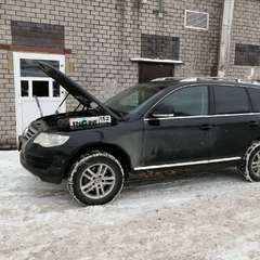 Volkswagen Touareg проходит водородную очистку двигателя