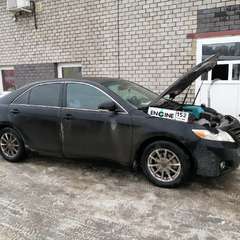 Toyota Camry проходит водородную очистку двигателя