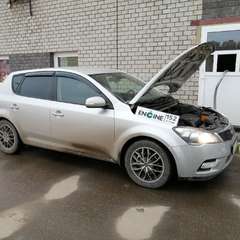 Kia Ceed проходит водородную очистку двигателя