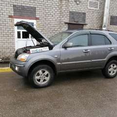 Kia Sorento проходит водородную очистку двигателя