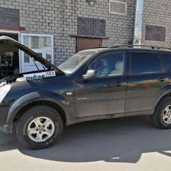 Ssang Yong Rexton проходит водородную очистку двигателя