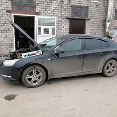 Chevrolet Cruze проходит водородную очистку двигателя