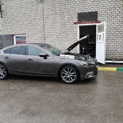 Mazda 6 проходит водородную очистку двигателя