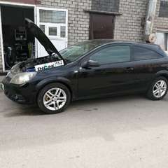 Opel Astra проходит водородную очистку двигателя